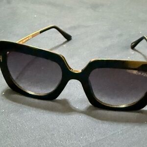 Tom Ford Black and Gold Sunglasses